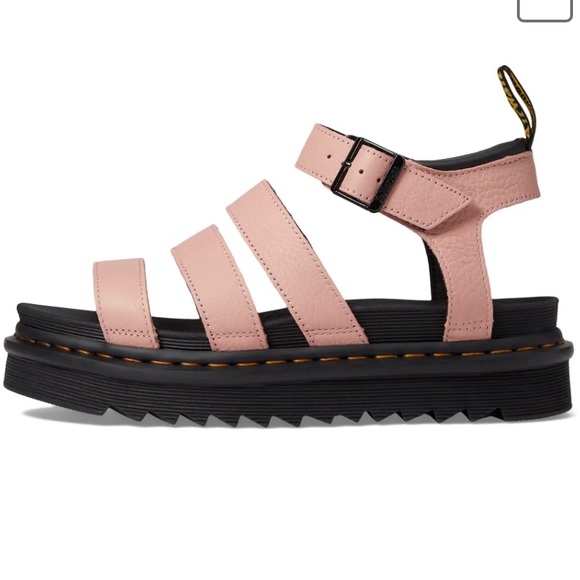 Dr. Martens Shoes - Peach Doc Marten sandals.  Women size 7